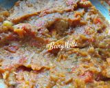 A picture of step 7 of Baigan Bharta/ Ringna No Olo sabzi.