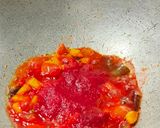 A picture of step 3 of Tricolour Rice.