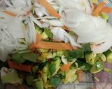 Foto del paso 1 de la receta: Wok de verduras con arroz y carne