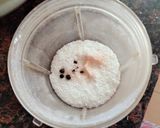 A picture of step 1 of Sabudana and Singhara flour Paratha.