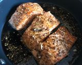 A picture of step 4 of Honey Glazed Garlic Salmon.