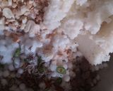 A picture of step 1 of Sabudana appe.