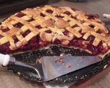 Meggyes rácsos pite recept fázis 5 fotója