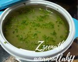 A picture of step 2 of Grandma's Peech or Peench.