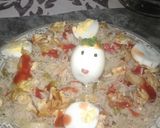 A picture of step 1 of Egg fried rice with manchurian #cookpadapp.