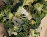 A picture of step 3 of Air Fryer Honey and Soy Chicken with Seasame Broccoli.