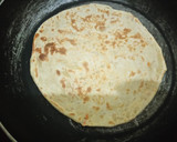 A picture of step 9 of Soft layered carrot chapati.