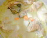 Opor kuning Ayam Kentang Wortel langkah memasak 5 foto