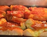 A picture of step 6 of Cheesy Smashed Potatoes 🥔.