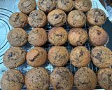 A picture of step 5 of Mocha Chocolate Chips Banana Cupcakes.