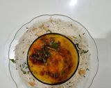 A picture of step 5 of Dal tadka.