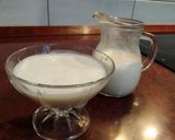 Panna cotta mandarinos zselével recept fázis 1 fotója