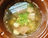 Hình bước làm 2 của món Canh Xương Thịt Heo Hầm Đậu