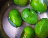 A picture of step 1 of Raw Mango (Aam Panna).