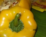 સ્ટફ્ડ ચીઝી મેગી કેપ્સીકમ (Stuffed Cheese Maggi Capsicum Recipe in Gujarati) રેસીપી સ્ટેપ9ફોટો