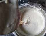 A picture of step 3 of Rabdi malai puri.