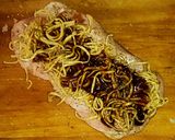 A picture of step 5 of Tex's Chinese Style Pork & Chicken Panini 🐷🐔🍞.