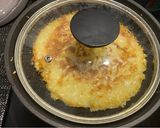 A picture of step 8 of Okonomiyaki.