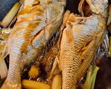 Foto langkah ke 4 dari resep Japanese-style Simmered Fish 魚煮付け.