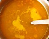 A picture of step 3 of Mango Sheera/Kesari.