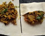A picture of step 2 of Zunaka Wraps.