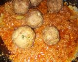 A picture of step 4 of Kashmiri kofta.