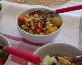 Foto del paso 3 de la receta: Macedonia de fruta con licor y frutos secos