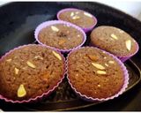A picture of step 6 of Eggless Chocolate Almond CupCakes.