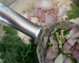 A picture of step 2 of Uttapam.