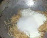 A picture of step 2 of Sev Barfi.