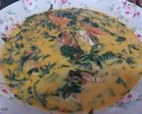 Foto langkah ke 4 dari resep 778.Mangut Ikan Asap Daun Singkong.