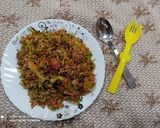 A picture of step 6 of Kadhai veg biryani.