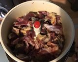 Une image de l'étape 6 de Crème de brocciu à la prune et jambon cru.