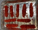 Foto del paso 2 de la receta: Deditos de queso con Cheetos flamin’ en freidora de aire