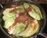 A picture of step 3 of Fried cabbage .