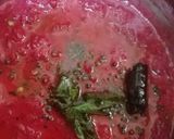 A picture of step 8 of Beetroot Pachadi.