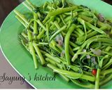 Foto langkah ke 5 dari resep Ca Kangkung Polos.