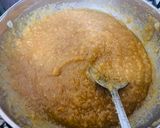 A picture of step 6 of Moong Daal Halwa.