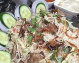 A picture of step 8 of Beef pulao🍲بیف پلاٶ🍲.