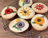 A picture of step 6 of ★Flower Focaccia★.