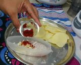 A picture of step 3 of SLICED KACHORI #easy snacks.