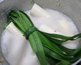 Hình bước làm 2 của món Khoai mì trộn dừa