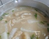 Foto langkah ke 5 dari resep Daikon Misoshiru / Sup Lobak Miso.