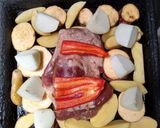 Foto del paso 3 de la receta: Vacío relleno al horno