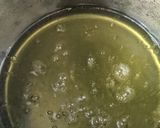 A picture of step 2 of Meethi boondi.
