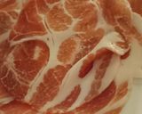 香蔥梅花肉炒冬粉的食譜步驟2照片