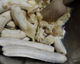 Foto del paso 2 de la receta: Postre de plátano tipo torta sin horno