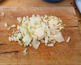 Spenótos, juhtúrós spagetti recept fázis 2 fotója