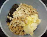 A picture of step 2 of Cinnabon Cinnamon Roll Cake.