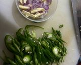Foto langkah ke 1 dari resep Tahu Dan Udang Tumis Cabe Hijau.